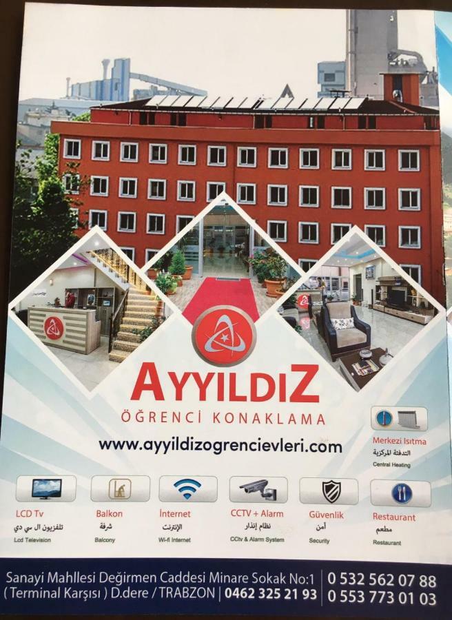 Ayyildiz Hotel Trebizonda Exterior foto